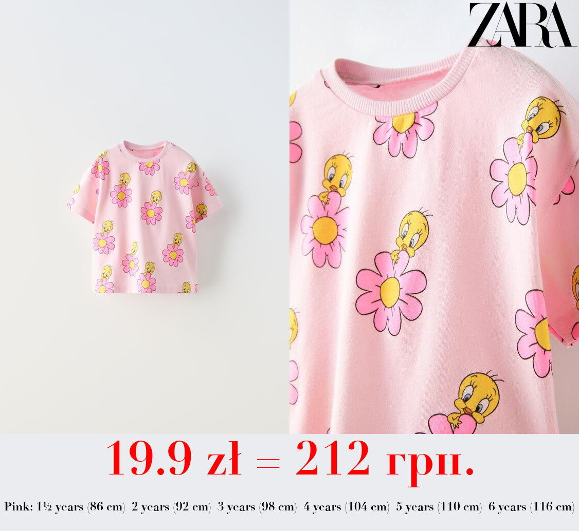 TWEETY ™ LOONEY TUNES FLORAL T-SHIRT