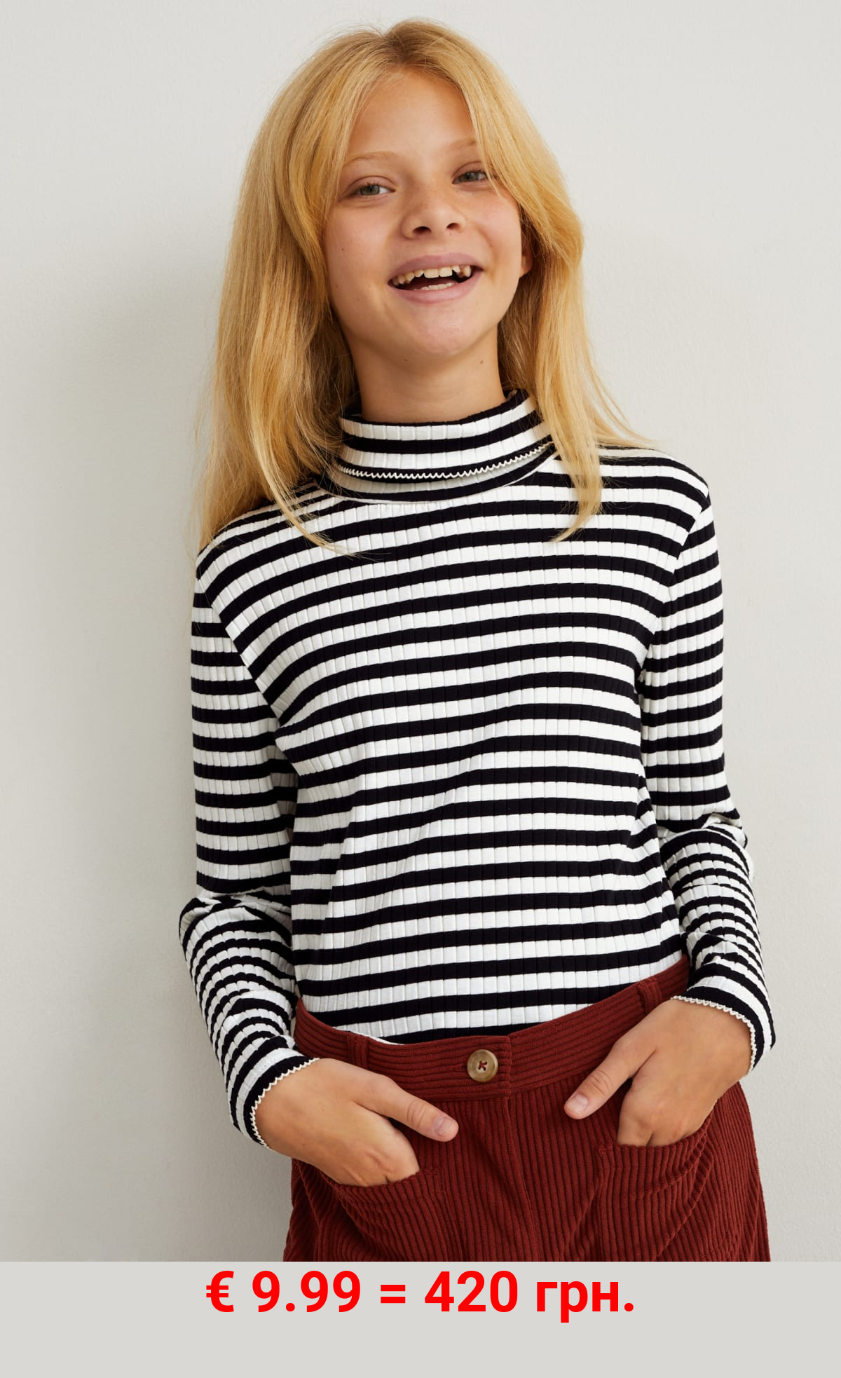 Multipack 3er - Rollkragenshirt