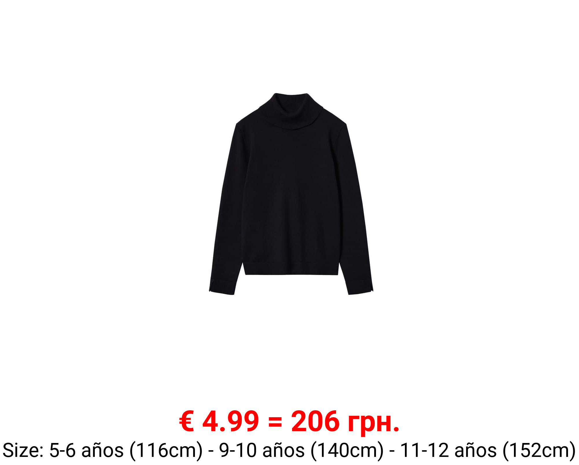 Jersey cuello vuelto