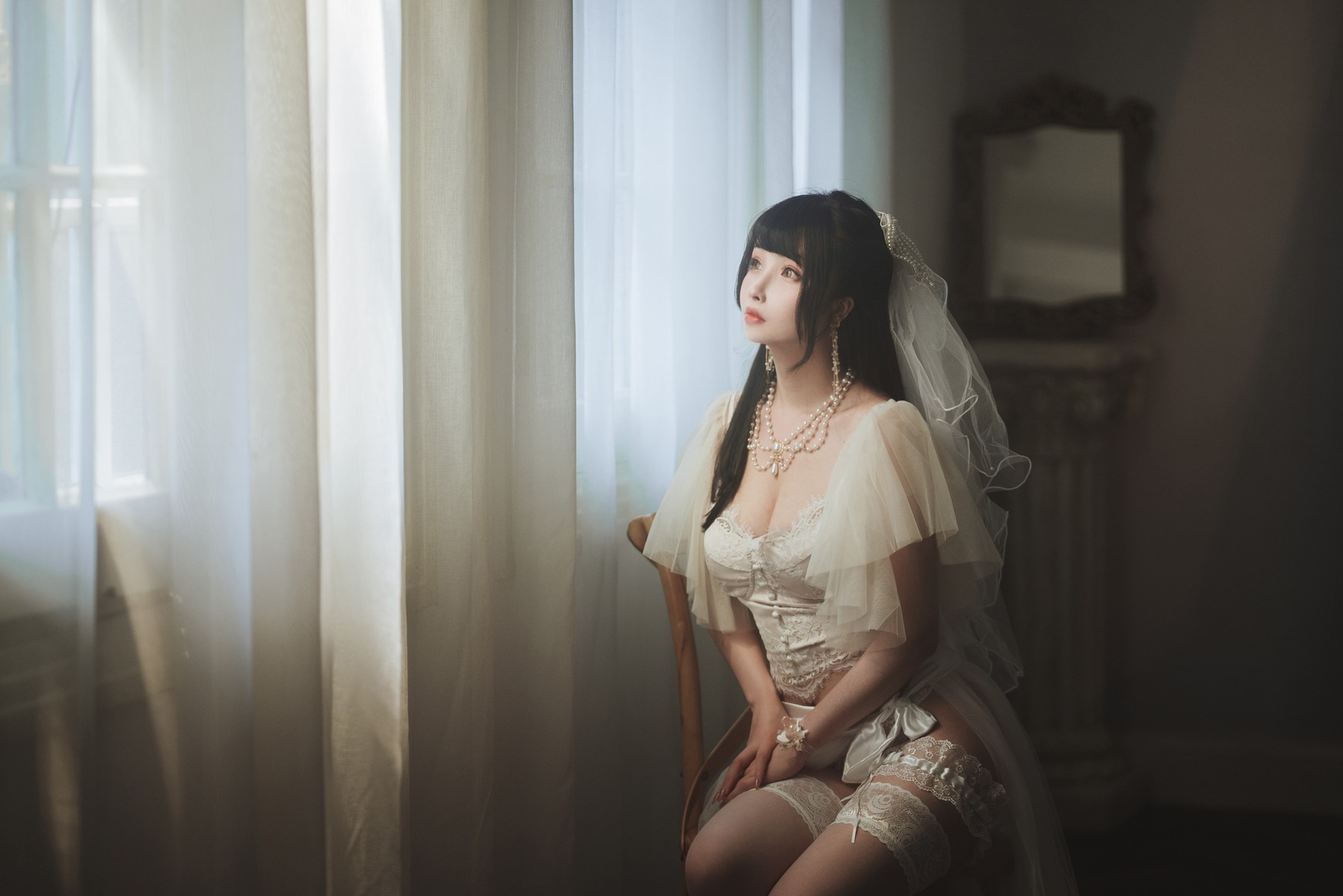 [Rioko凉凉子] 透明婚纱 11