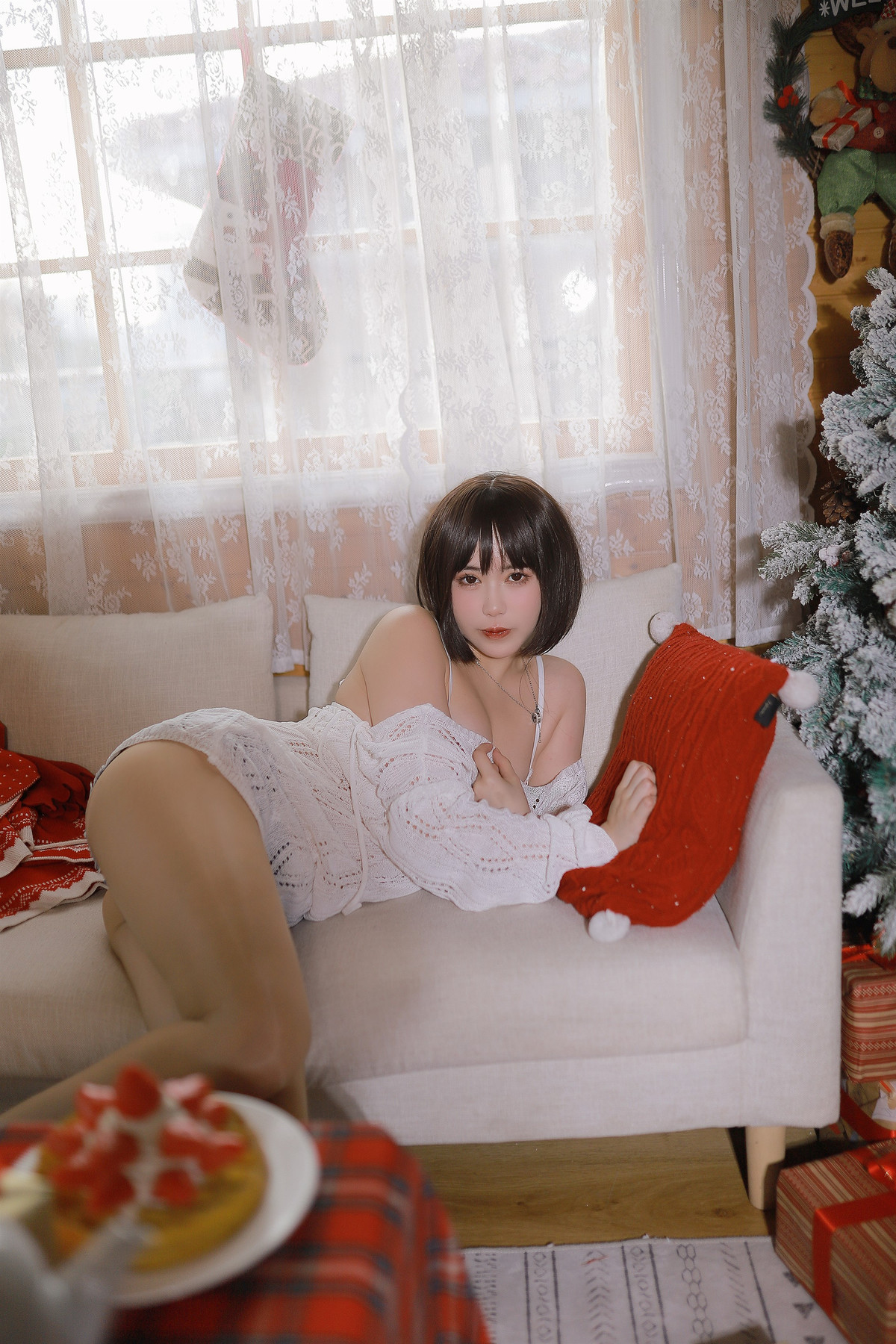 Cosplay Tina很妖孽呀 温柔短发妹妹 9