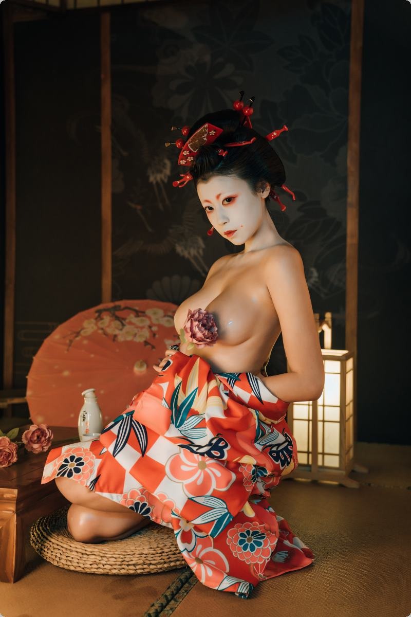 [Cos]奈汐酱 -艺妓[39P] 16