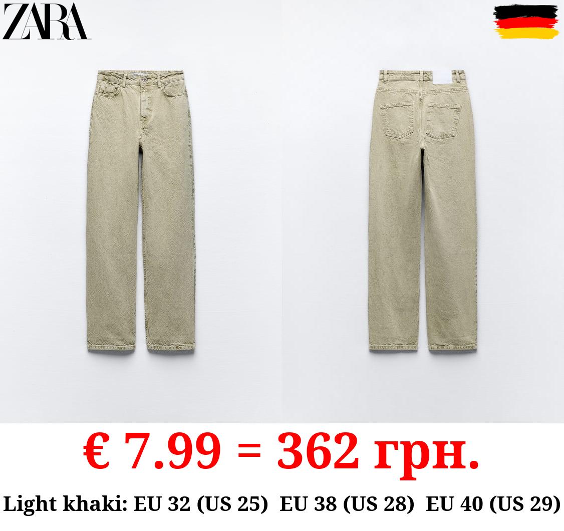 Z1975 STRAIGHT-LEG HIGH-WAIST FULL LENGTH JEANS