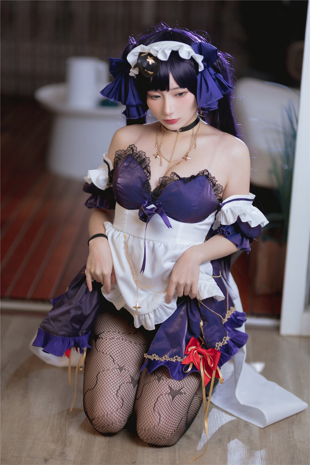 Cosplay 是三不是世 原神莫娜女仆 20