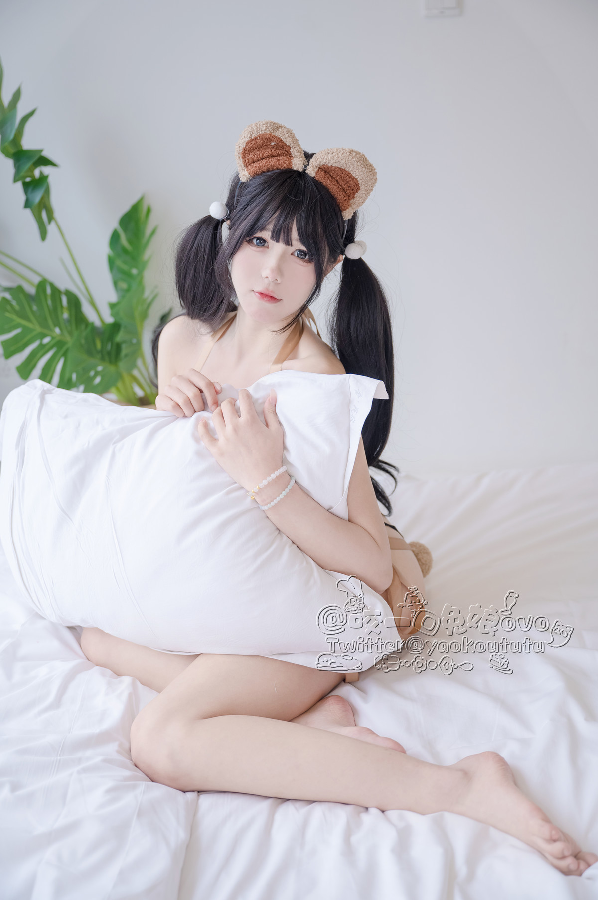 Cosplay 黏黏团子兔 小熊睡衣 2