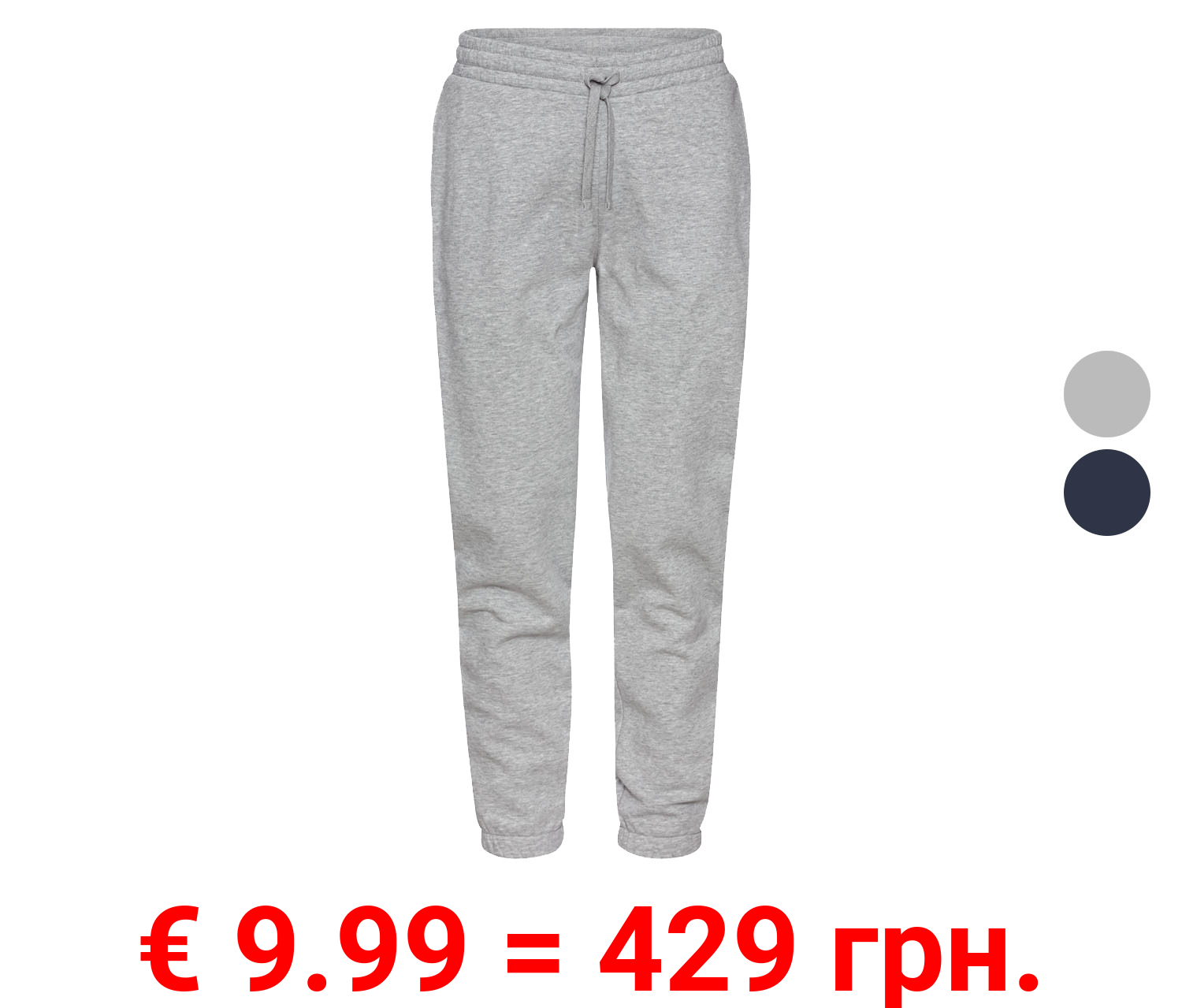 LIVERGY® Herren Sweathose mit hohem Baumwollanteil