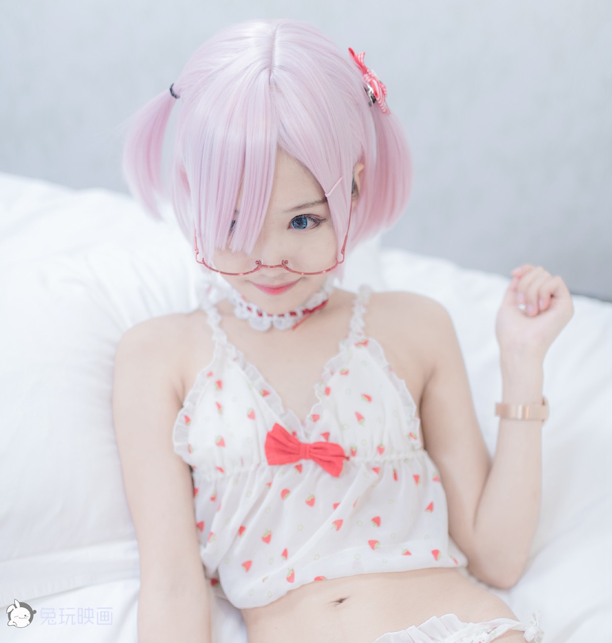 Cosplay 兔玩映画 草莓裙 38