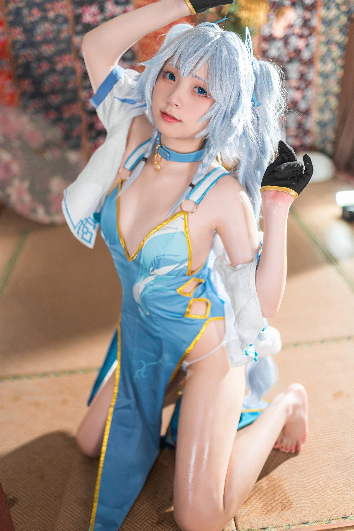 Cosplay 花铃 PA15 翠雀媚 4
