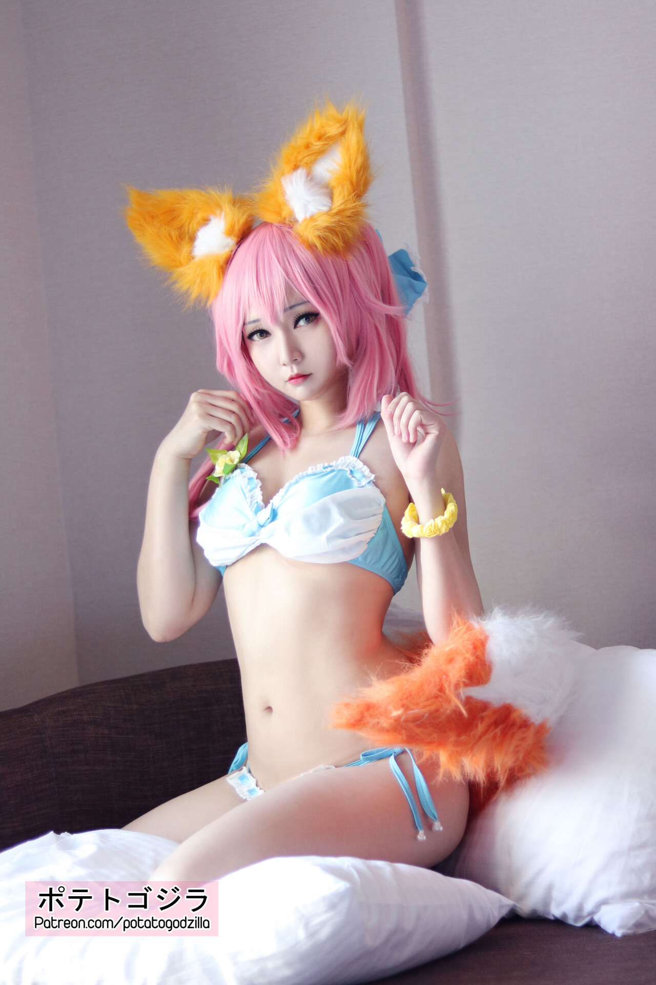 [Potato Godzilla ポテトゴジラ] Tamamo Bikini 8