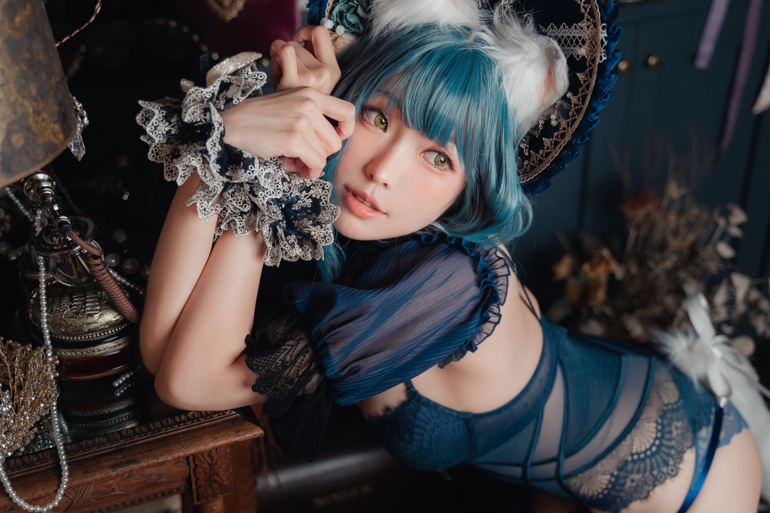 ElyEE子 Scottish Fold Cat Doll 摺耳貓少女人形 19