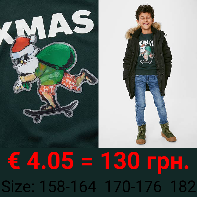 Weihnachts-Sweatshirt - Weihnachtsmann
