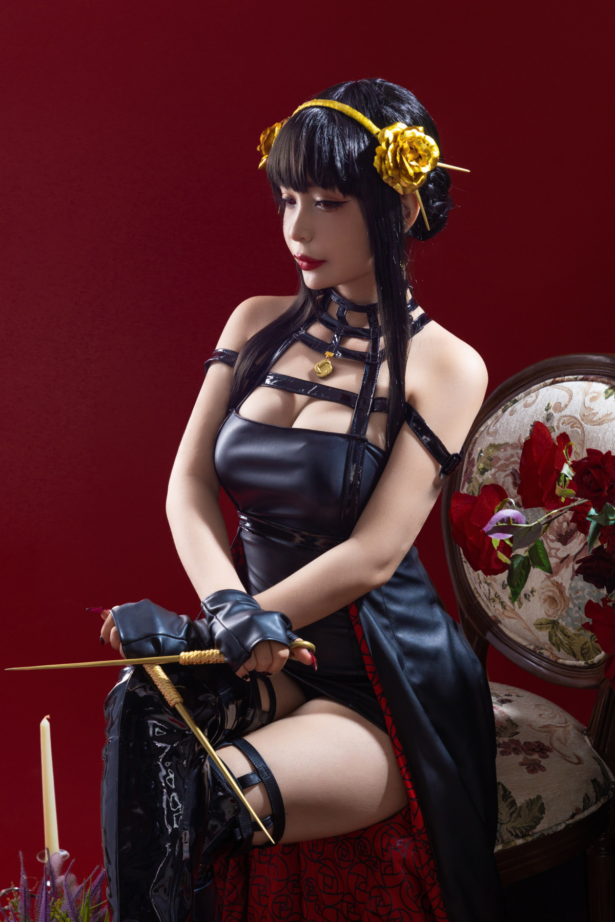 Cosplay Umeko.J ヨル・フォージャー Yor Forger Set.01 10