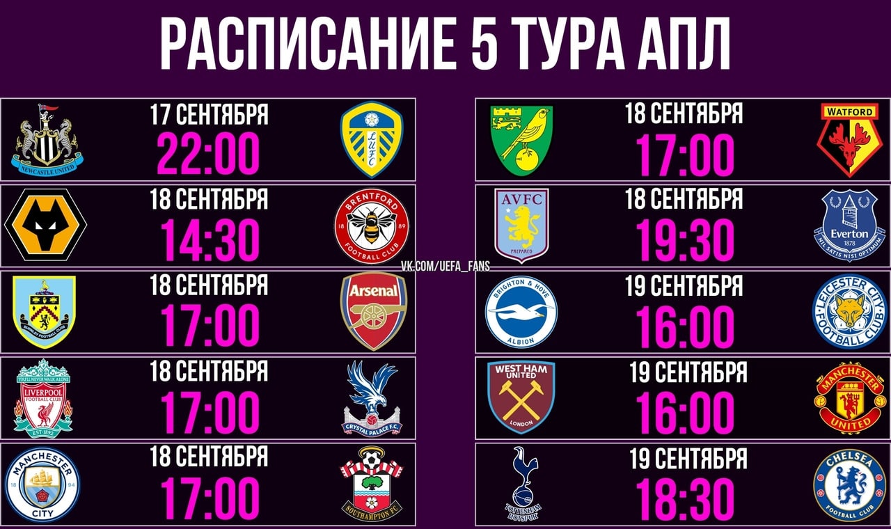 Тур апл. Расписание АПЛ. 1 Тур АПЛ календарь АПЛ 22-23.