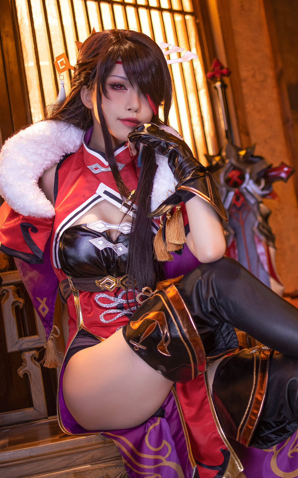 Cosplay 水淼Aqua 北斗凝光 Set.01 5