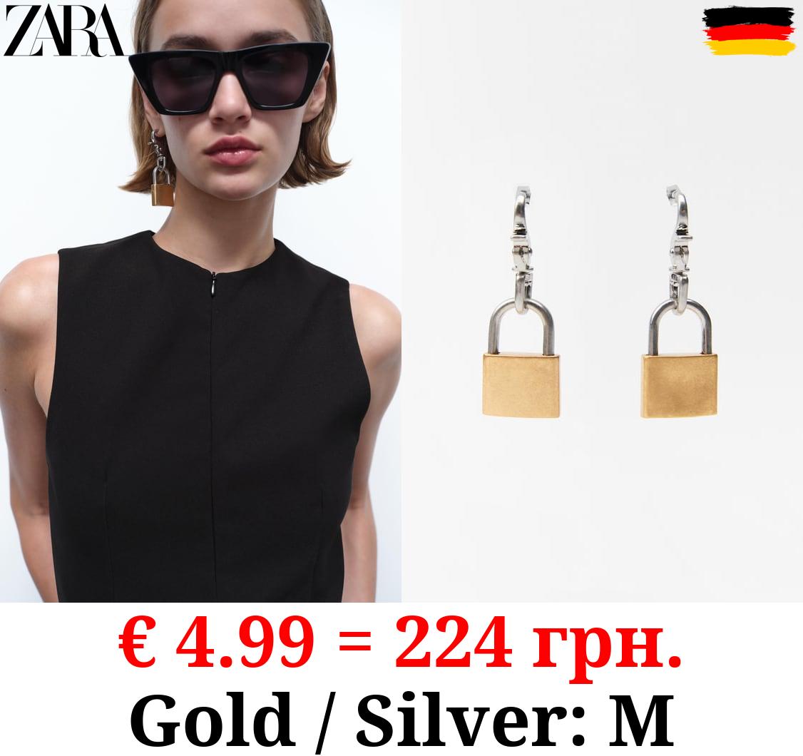 PADLOCK EARRINGS