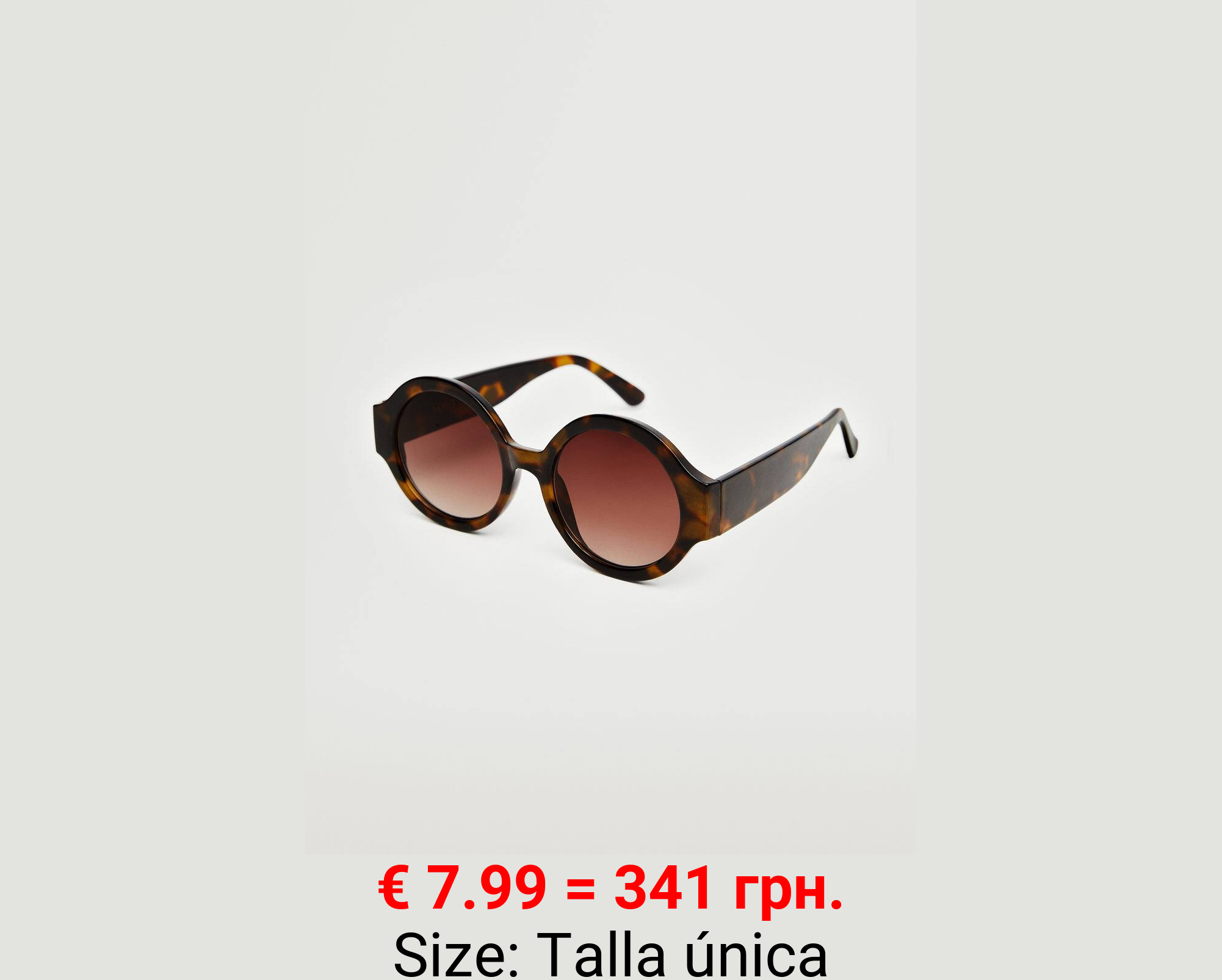 Gafas de sol redondas carey