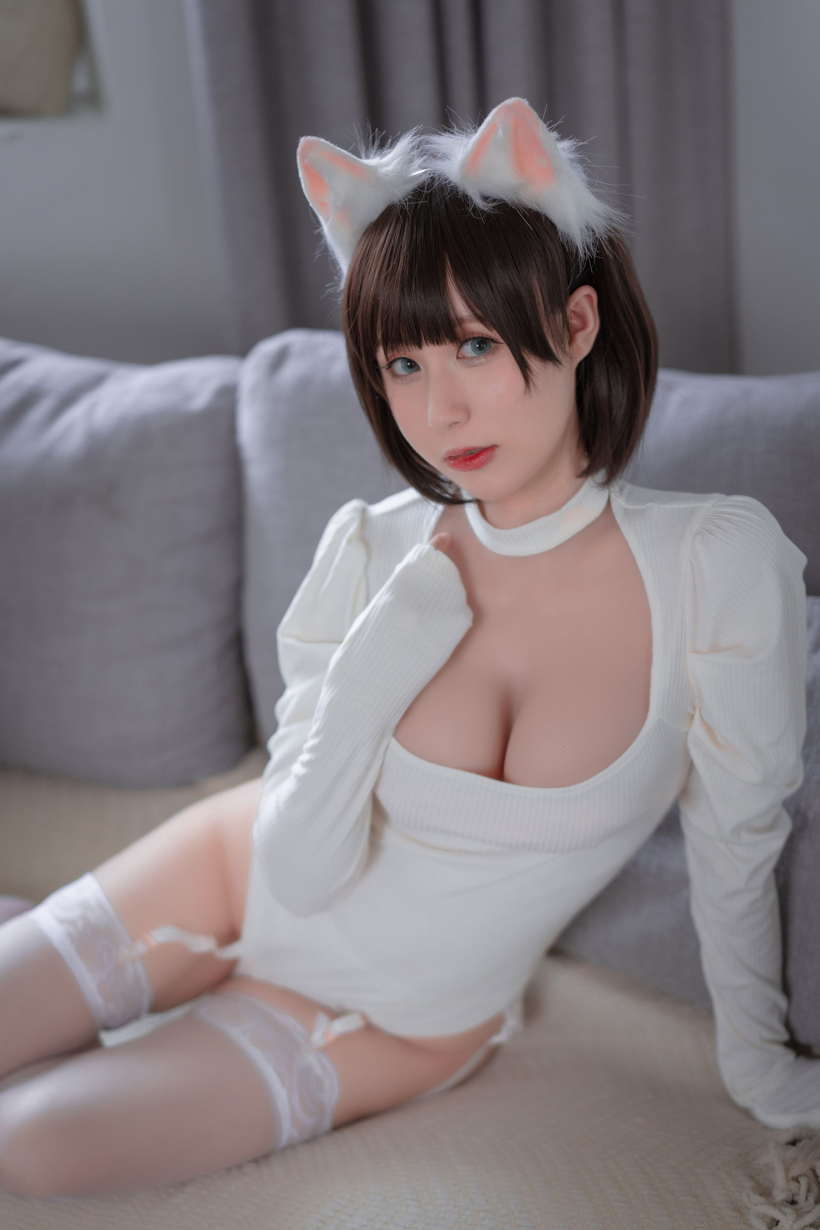 西园寺南歌 - NO.06 白猫白色连体衣 [30P-121MB] 22