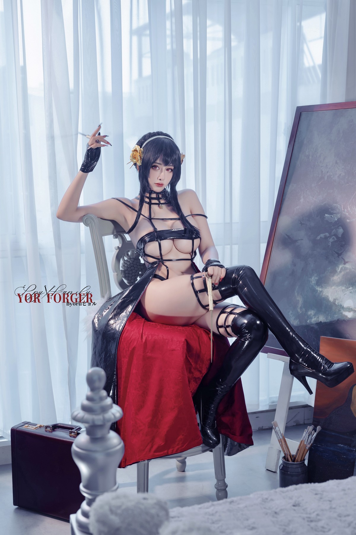Cosplay 日本性感萝莉Byoru Yor Thorn Princess 6