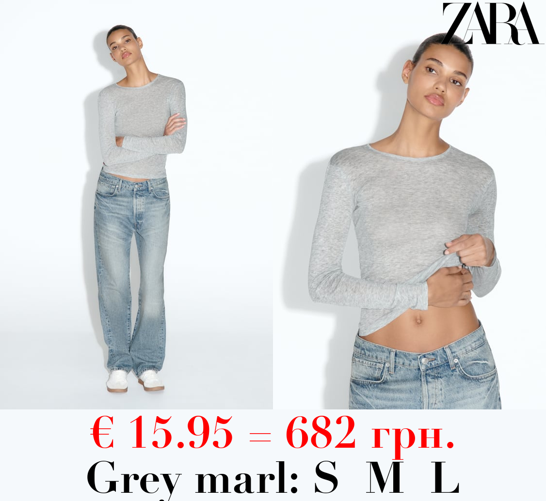 SEMI-SHEER SUPIMA® COTTON TOP