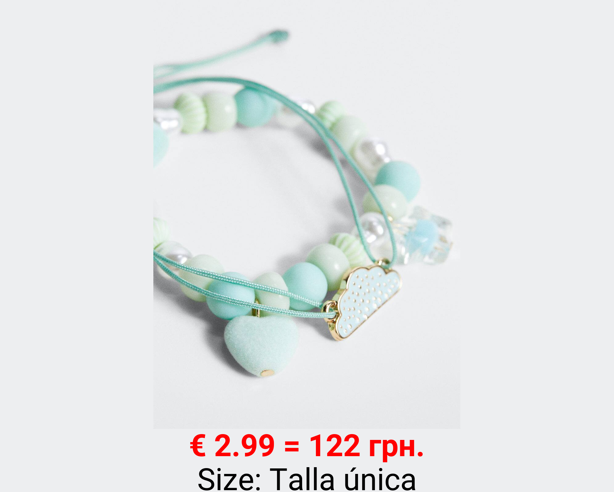 Set pulseras abalorios