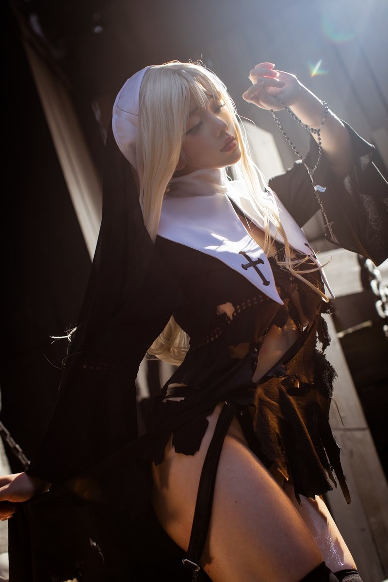 [Cos]阿寨寨- 赎罪修女[39P] 22