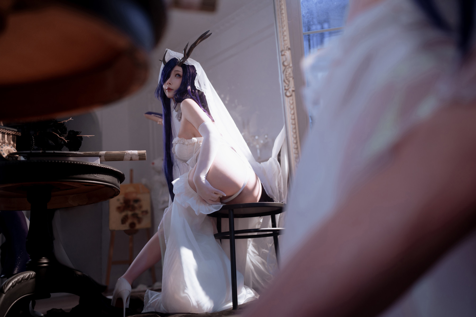 Cosplay Rioko凉凉子 碧蓝航线 金鹿号 15