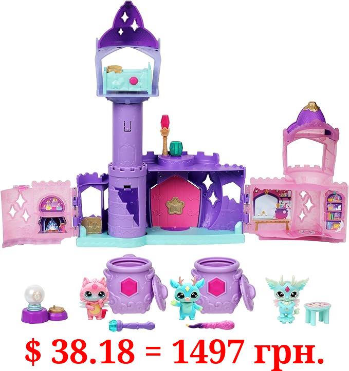 Magic Mixies Mixlings Magic Castle Super Pack, Expanding Playset with Magic Wand That Reveals 5 Magic Moments and 2 Collector's Cauldrons, for Kids Aged 5 and Up, Amazon Exclusive