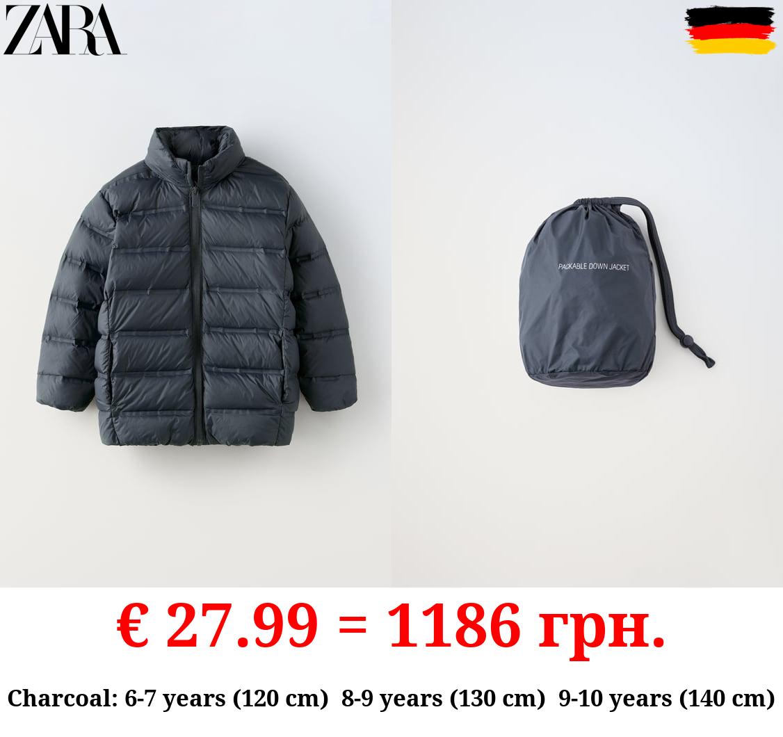 EXTRA LIGHT PUFFER FEATHER DOWN JACKET