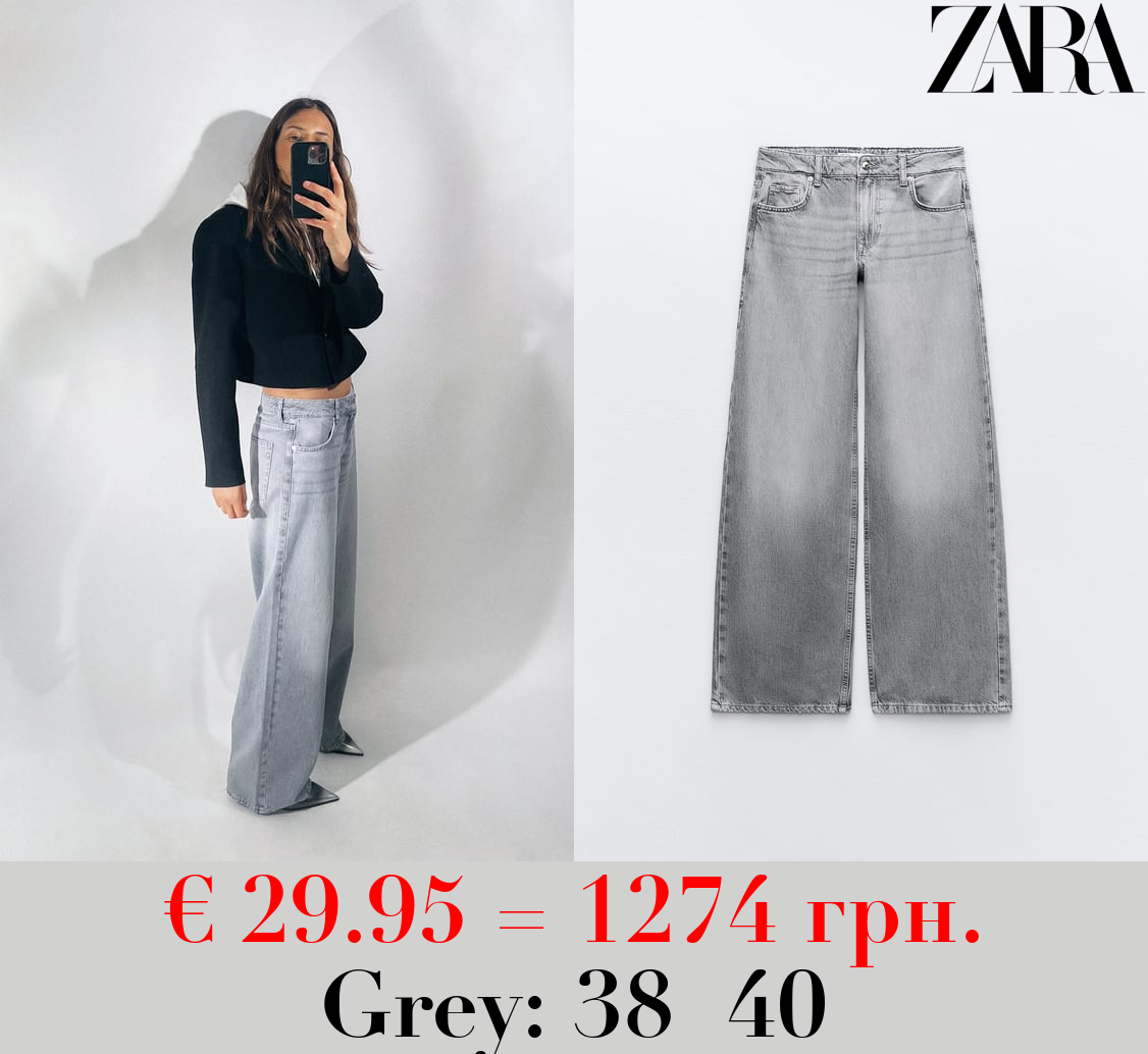 Z1975 WIDE-LEG MID-RISE JEANS