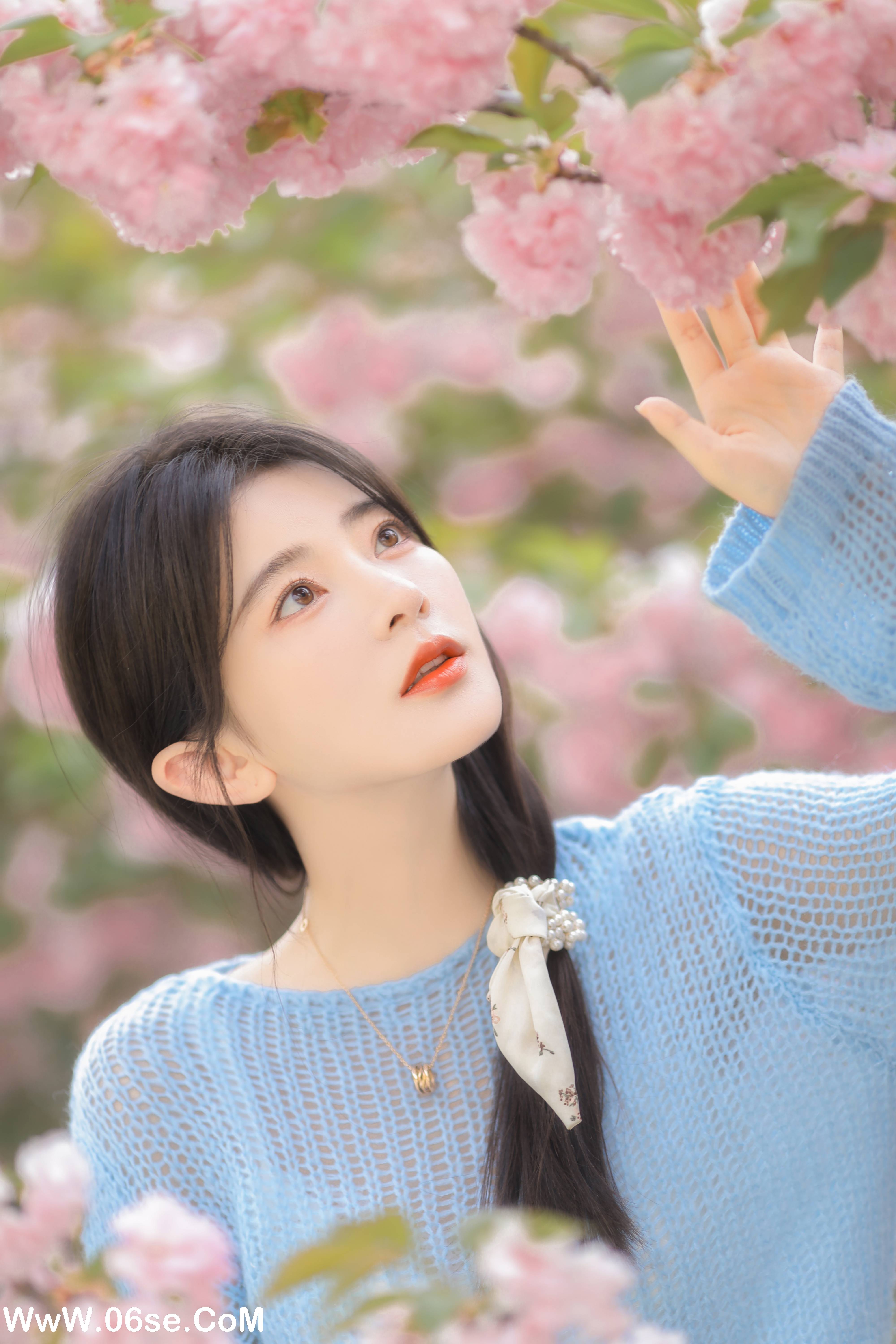 图片[19]-[YITUYU艺图语]2022.06.22 粉蓝晚樱 杨伊墨[29P-121.6M]-六色网