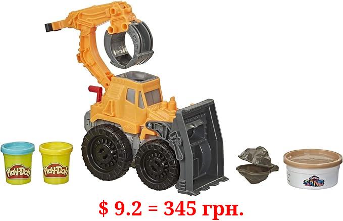 Play-Doh Wheels Front Loader Toy Truck for Kids Ages 3 and Up