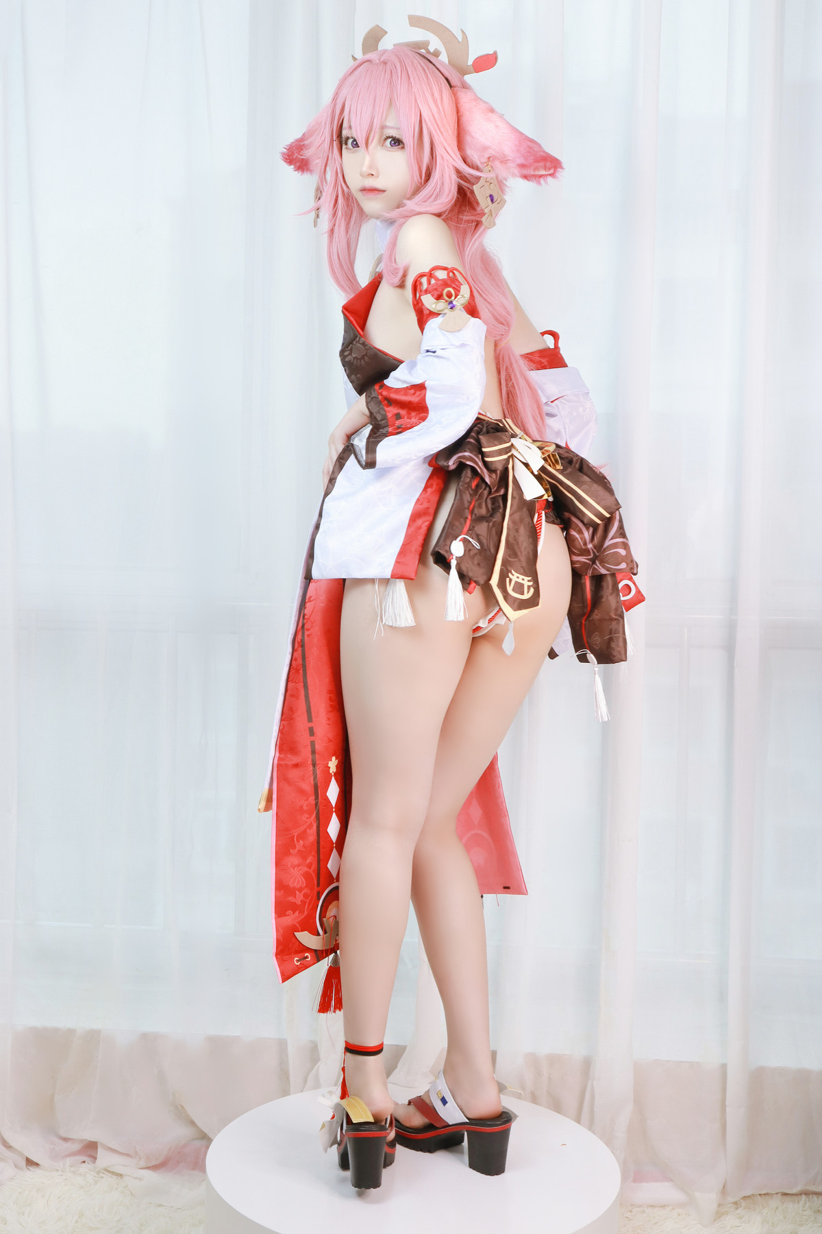 Cosplay Asagiriai愛ちゃん 原神 八重神子 3