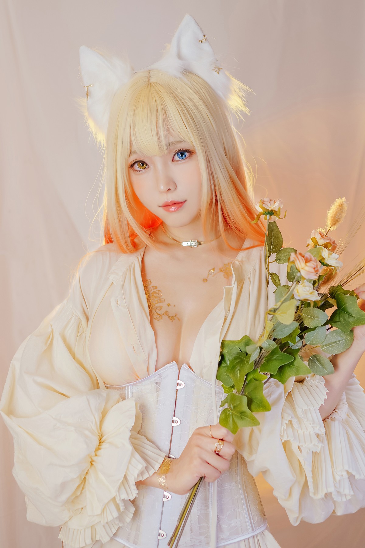 Cosplay ElyEE子 Cat魔女與貓 2