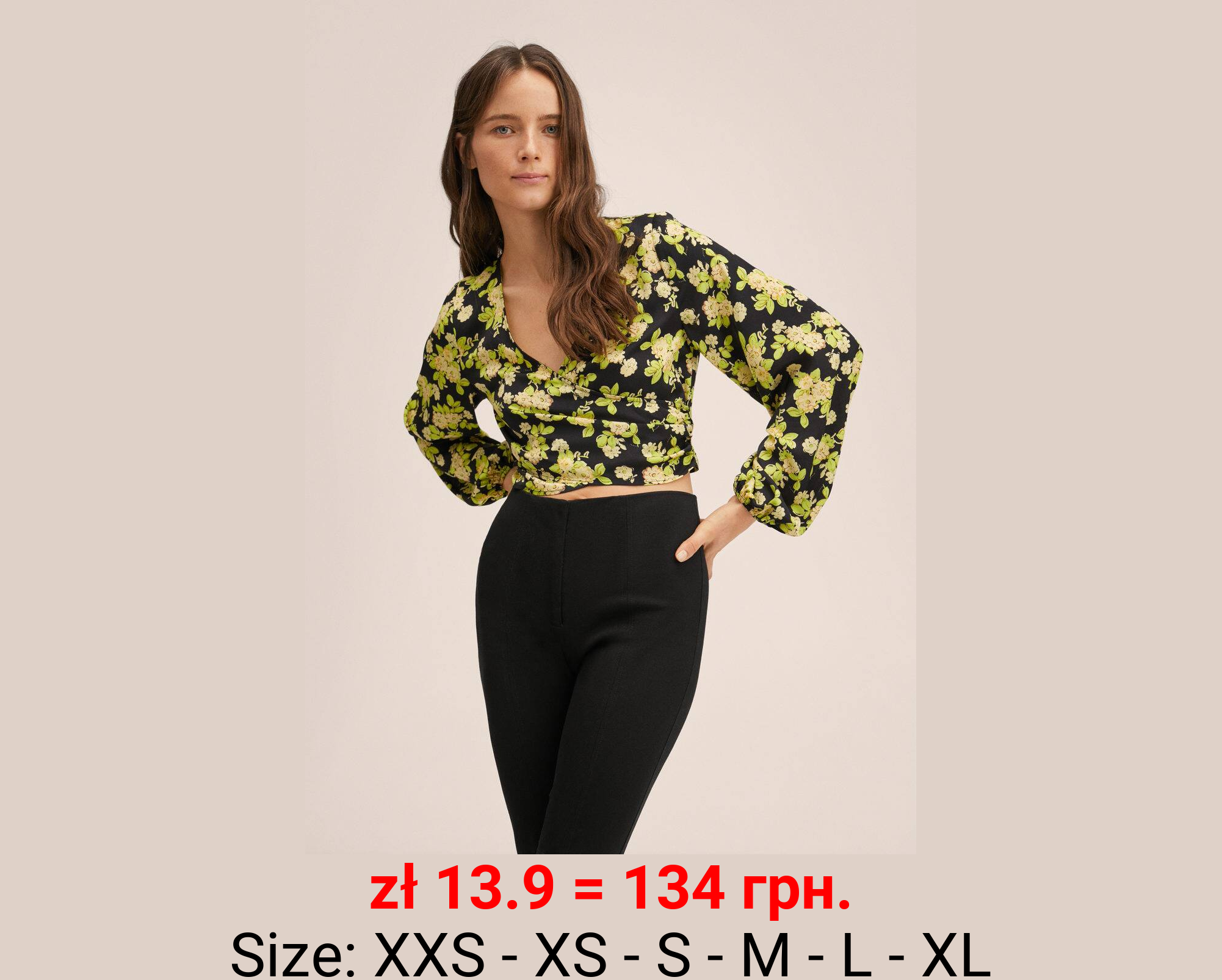 Blusa estampado floral