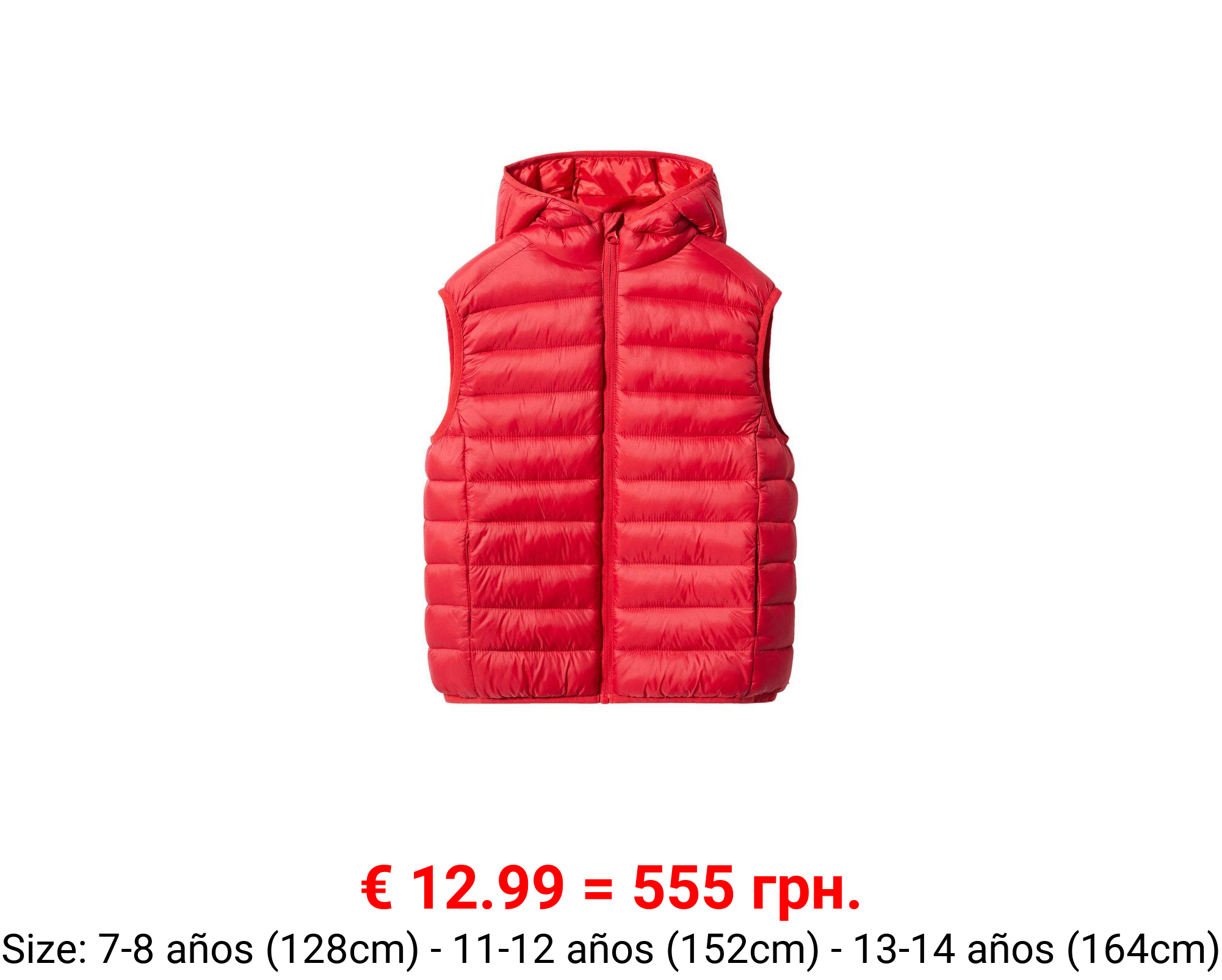 Chaleco acolchado capucha