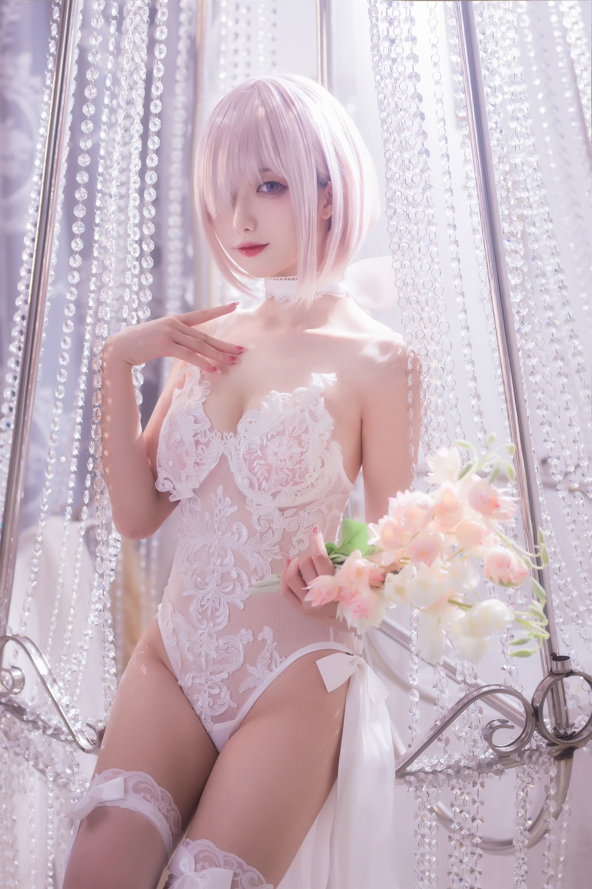 Cosplay 封疆疆 婚纱玛修 Wedding Dress 2
