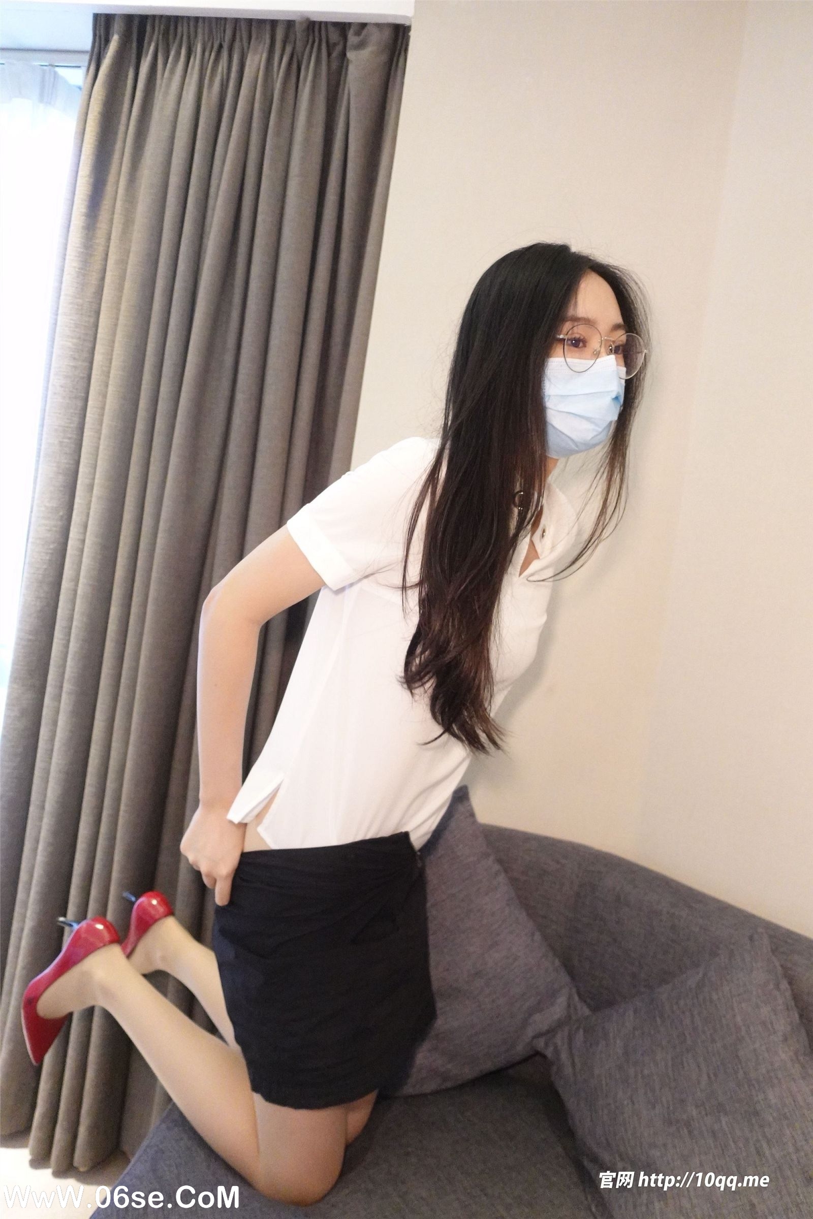 图片[2]-[ROSI写真]口罩系列 2022.12.16 NO.2378-六色网