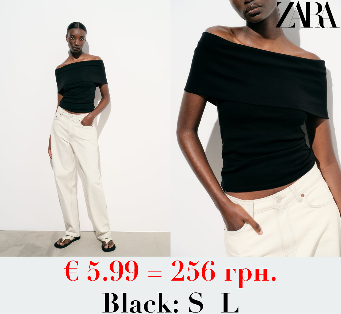 OFF-THE-SHOULDER TOP