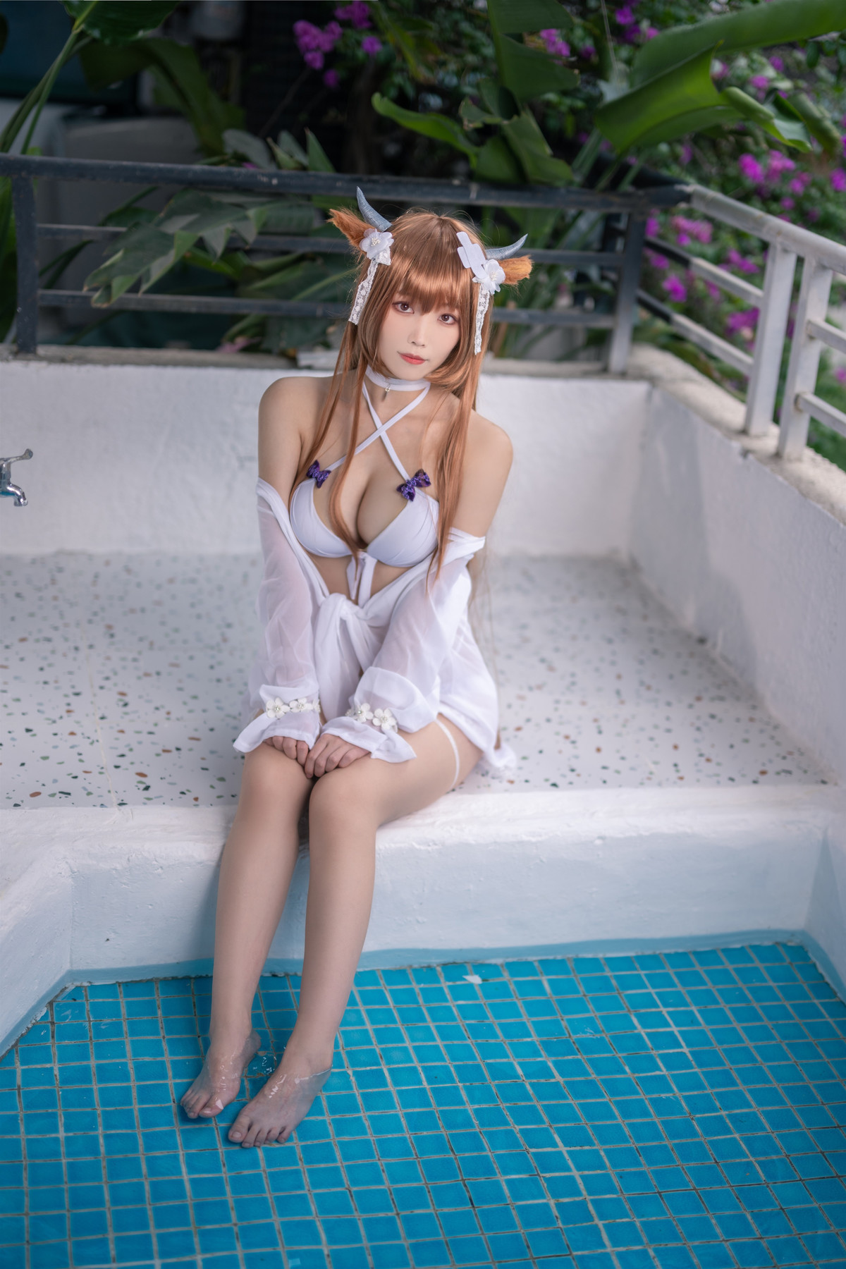 Cosplay 汪知子 樫野泳装 29