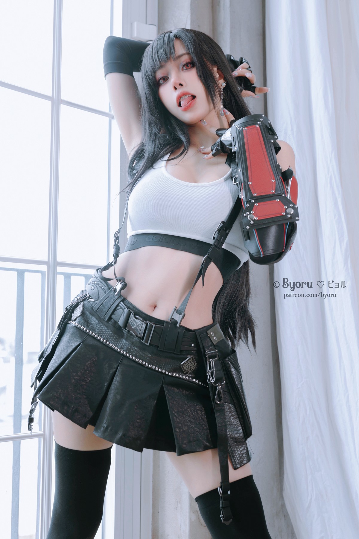 Cosplay 萝莉Byoru ティファ・ロックハート Tifa 9