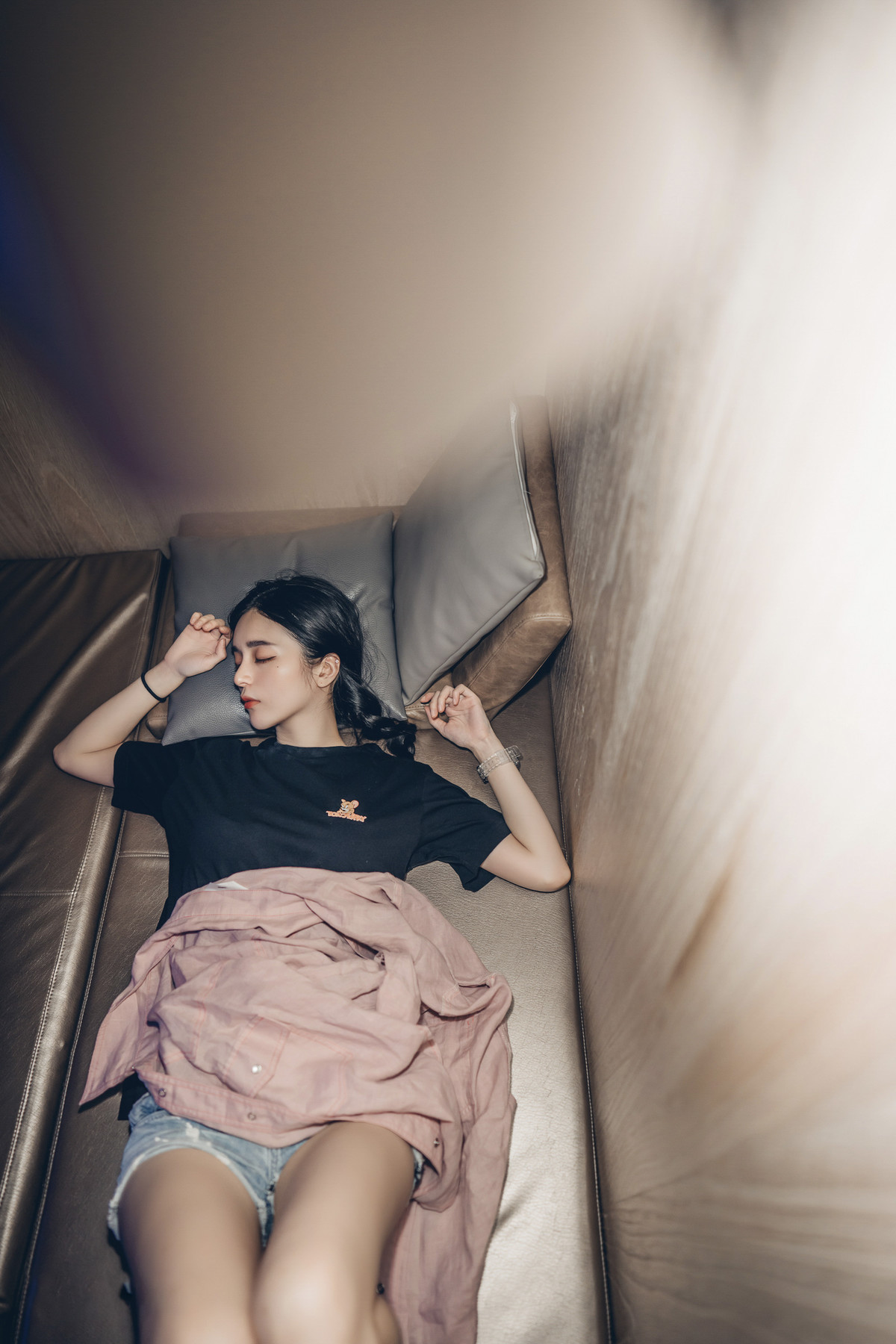 終於約到女神泡湯，浴巾一直掉，最後不穿了直接拍 S級美女-辰辰 Vol.01 6