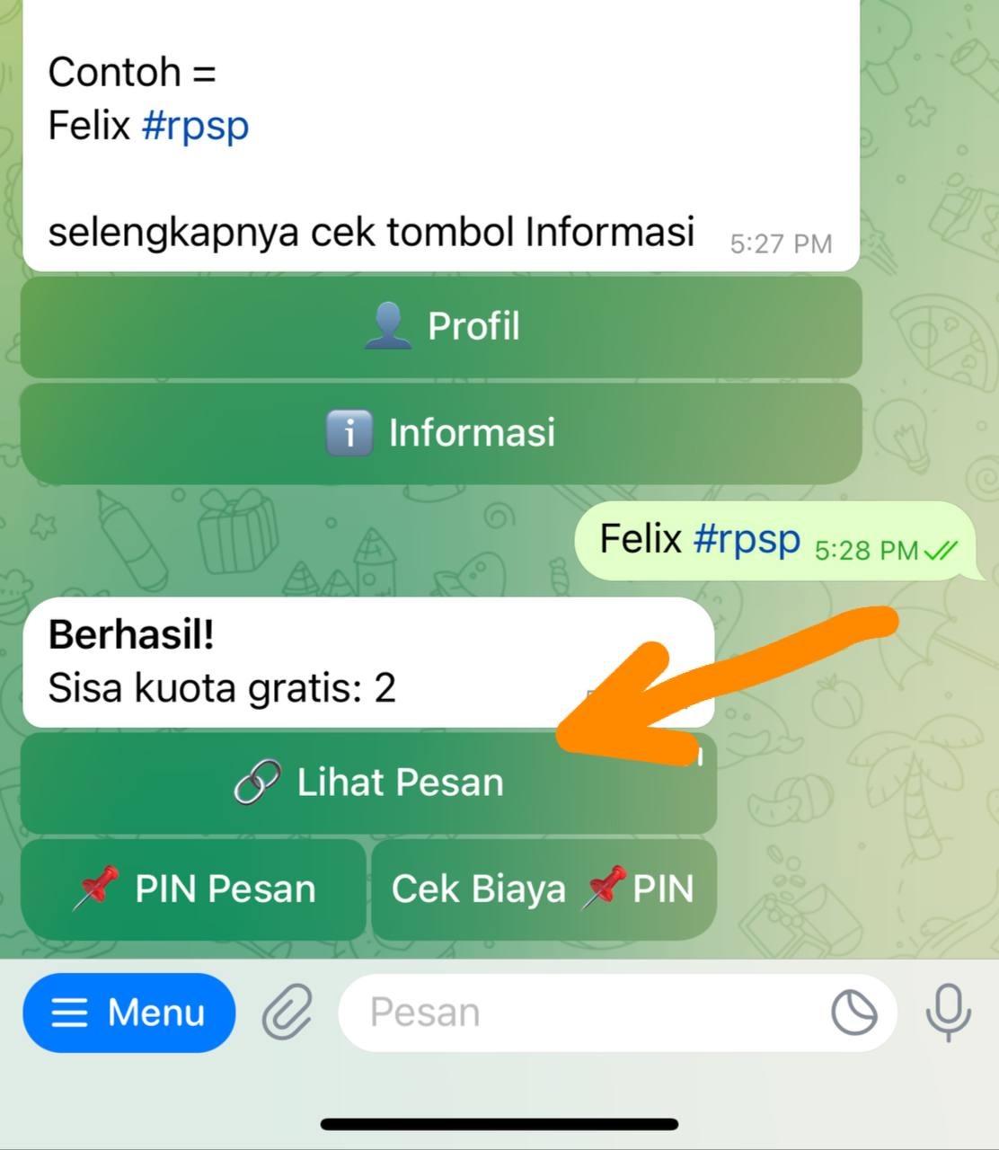 Panduan Pengguna RPSP – Telegraph