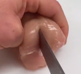 Fabricación casera de una vagina en lata