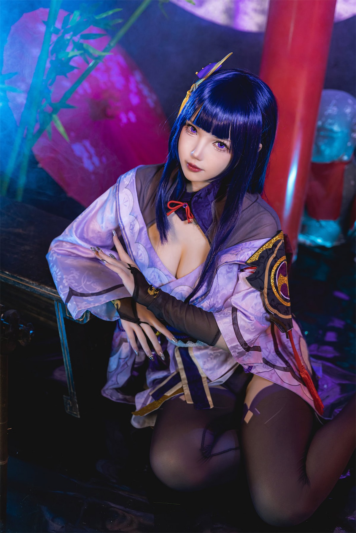 Cosplay 雪晴Astra 雷电将军 34