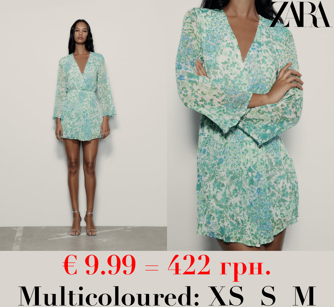 FLORAL PRINT SHORT JUMPSUIT