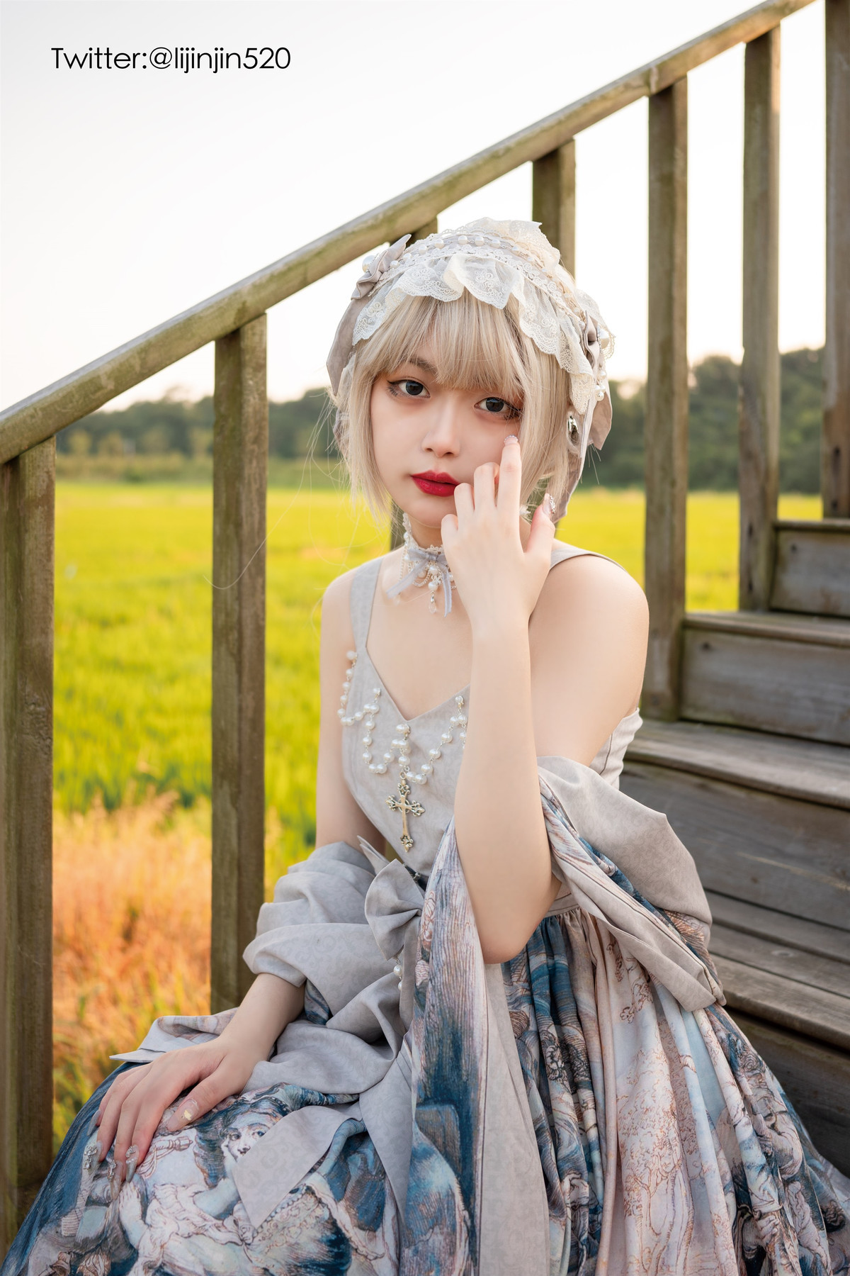 Cosplay 梨瑾瑾 稻田 1
