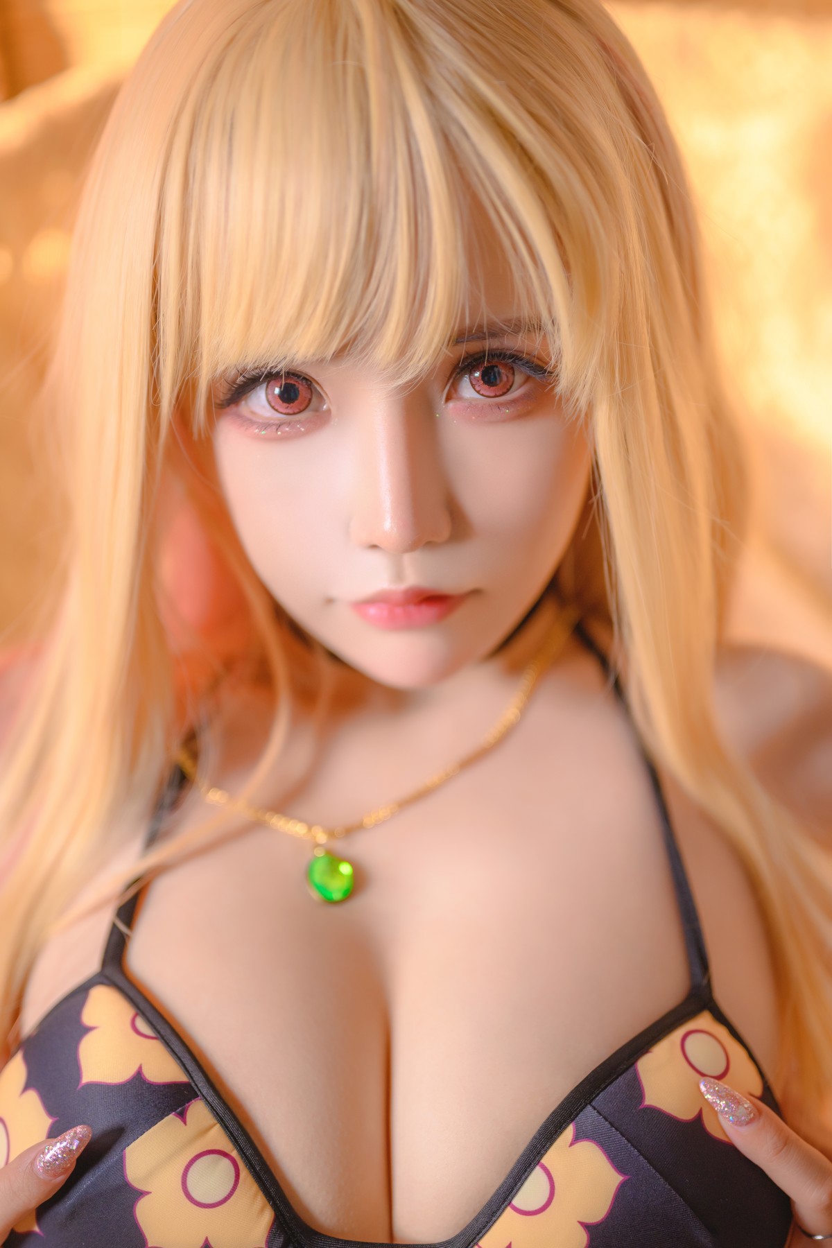抱走莫子 Cosplay 喜多川泳装 24