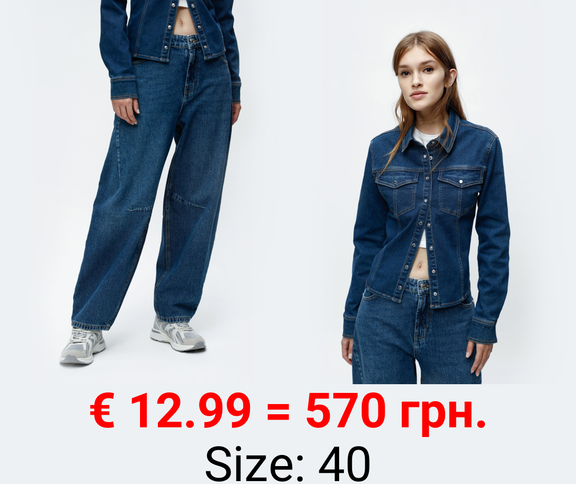 Barrel jeans