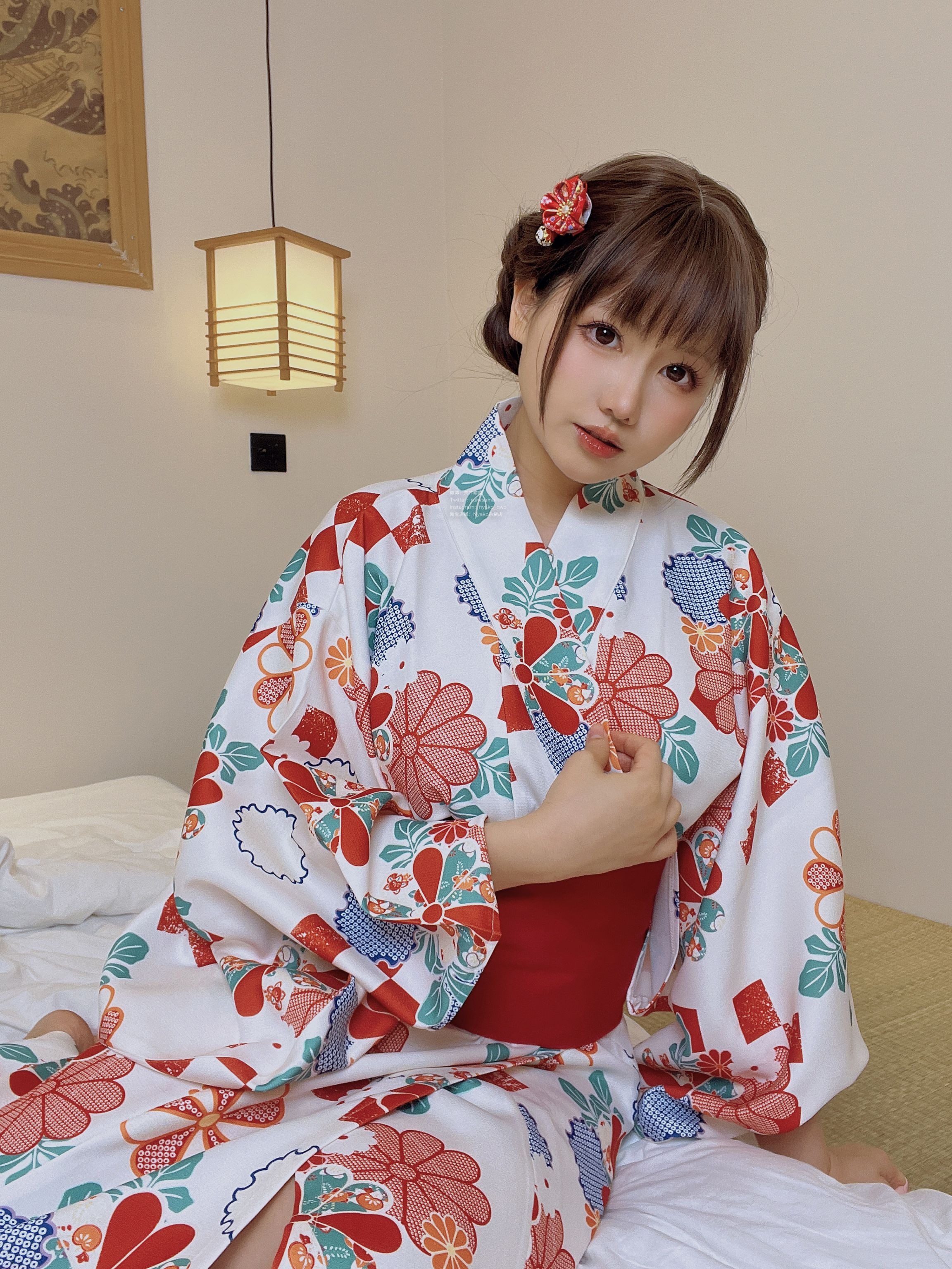 喵子Nyako #Nyako喵子 电子版41 和风烂漫 自拍 29