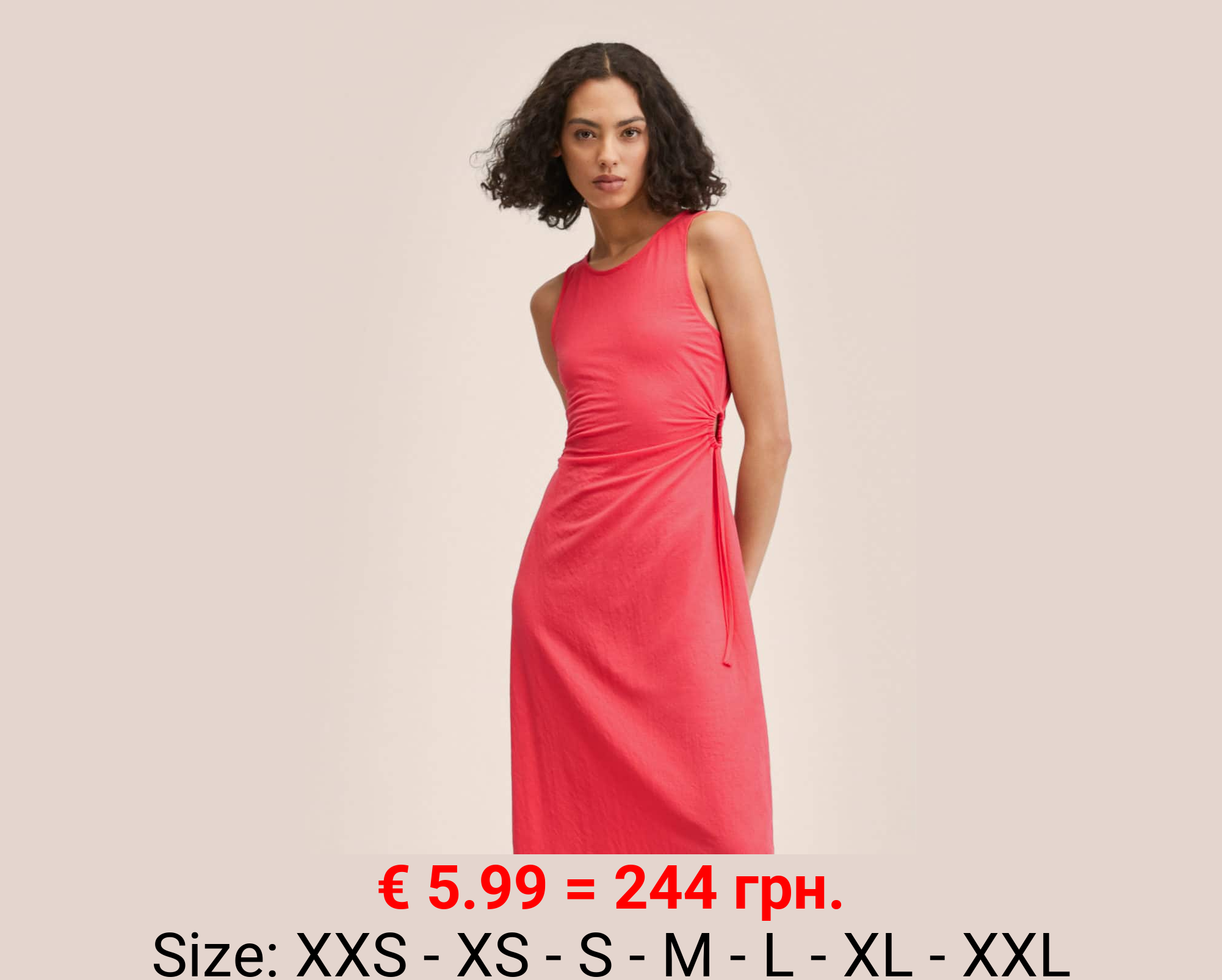 Vestido aberturas laterales